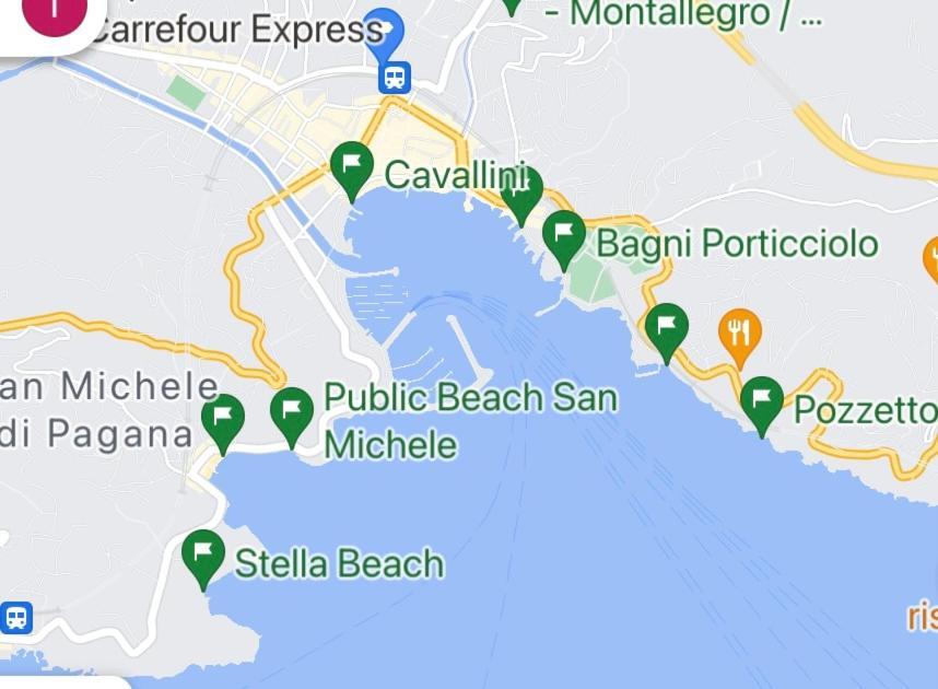 Bella vacanza - city center -air conditioning -WI-FI Rapallo Esterno foto